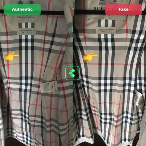 pattern doesn't line up for burberry trench coat fake|burberry coat stitches.